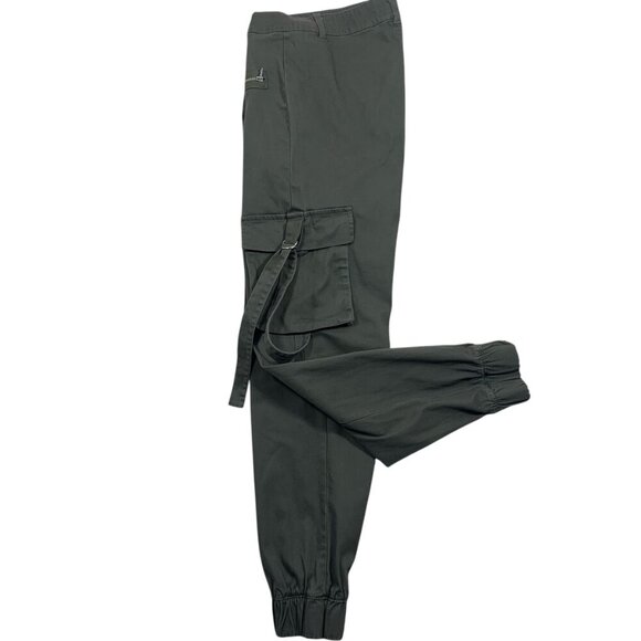 army green cargo utility  pants joggers size medium - Picture 11 of 16